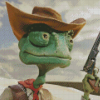 Cowboy Rango Character Diamond Painting