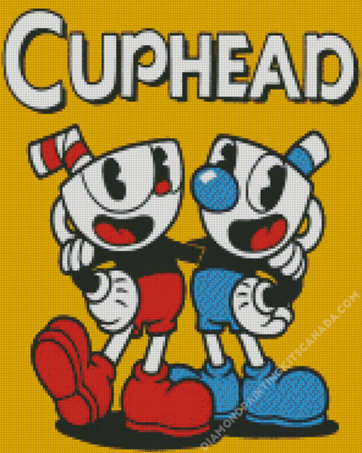 Cuphead Diamond Painting