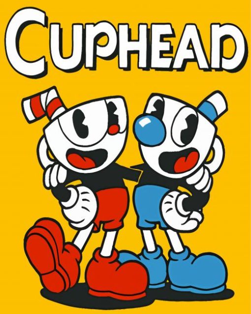 Cuphead Diamond Painting