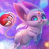 Cute Espeon Diamond Painting