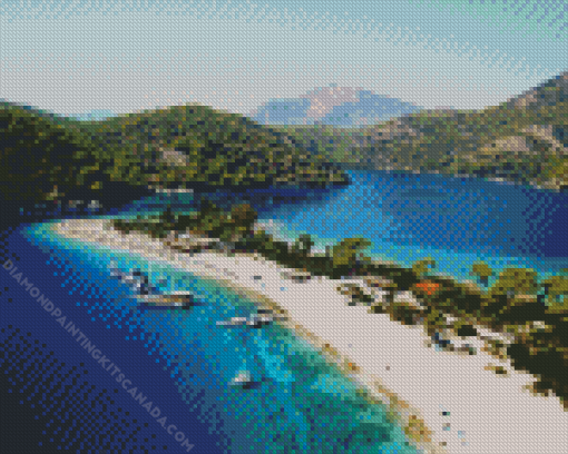 Dalaman Beach Diamond Painting