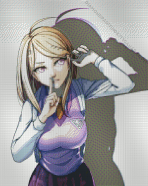 Danganronpa Kaede Akamatsu Diamond Painting