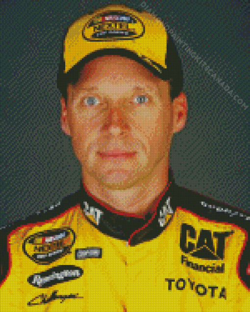 Dave Blaney Race Car Driver Diamond Painting