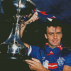 Davie Cooper Football Player Diamond Painting