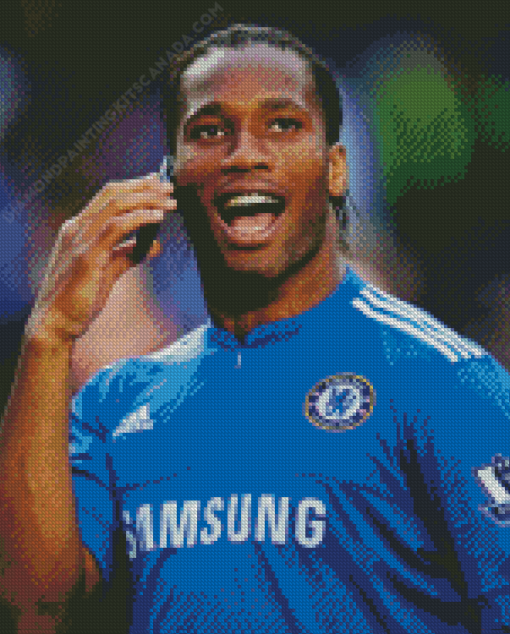 Didier Drogba Diamond Painting