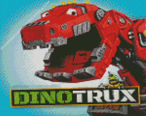 Dinotrux Diamond Painting