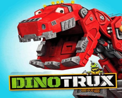 Dinotrux Diamond Painting