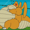 Dragonite Inflation Diamond Painting