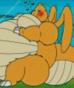 Dragonite Inflation Diamond Painting