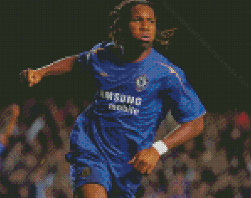 Drogba Footballer Diamond Painting