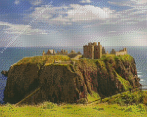 Dunnottar Castle Diamond Painting