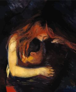 Edvard Munch Vampire Diamond Painting