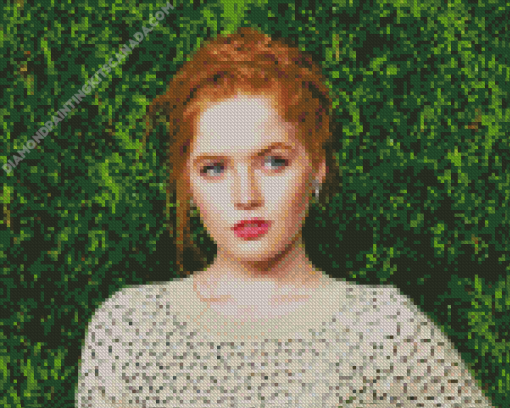 Ellie Bamber English Actress Diamond Painting