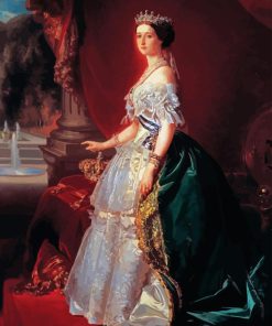 Empress Eugenie by Franz Winterhalter Diamond Painting