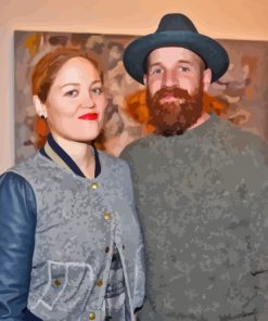 Erika Christensen and Cole Maness Diamond Painting