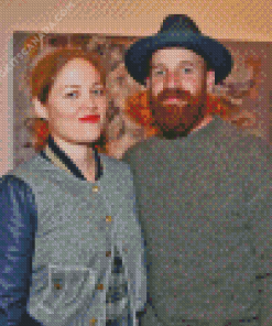 Erika Christensen and Cole Maness Diamond Painting