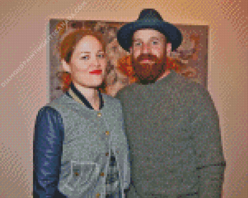 Erika Christensen and Cole Maness Diamond Painting