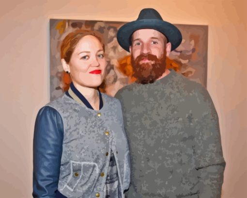 Erika Christensen and Cole Maness Diamond Painting