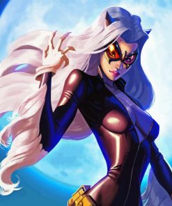 Felicia Hardy Black Cat Diamond Painting