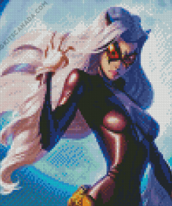 Felicia Hardy Black Cat Diamond Painting