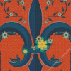 Fleur De Lis Diamond Painting