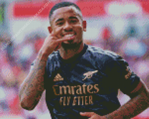 Gabriel Jesus Diamond Painting