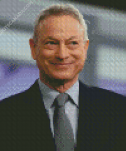 Gary Sinise Smiling Diamond Painting