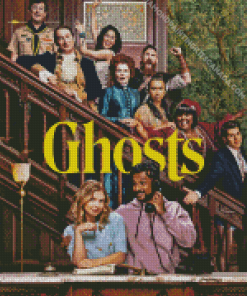 Ghosts Poster Diamond Painting