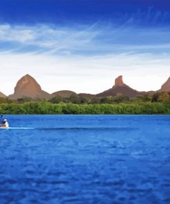 Glass House Mountains National Park Diamond Painting