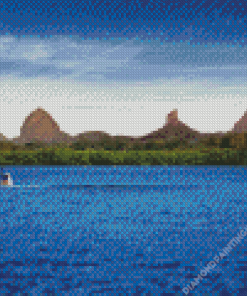 Glass House Mountains National Park Diamond Painting