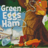 Green Eggs and Ham Poster Diamond Painting