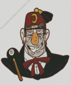 Grunkle Stan Fan Art Diamond Painting