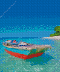 Haiti Beach Diamond Painting