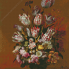 Hans Bollongier Tulips In A Vase Diamond Painting