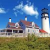 Highland Light Truro Massachusetts Diamond Painting