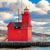 Holland Michigan Lighthouse Diamond Painting