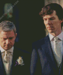 Holmes and Doctor Watson Diamond Painting