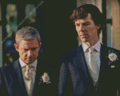 Holmes and Doctor Watson Diamond Painting