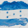 Honduras Flag Art Diamond Painting