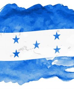 Honduras Flag Art Diamond Painting