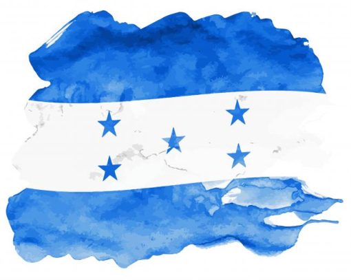 Honduras Flag Art Diamond Painting