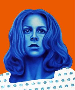 Illustration Laurie Strode Character Diamond Painting