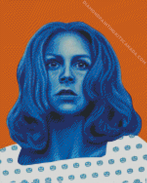 Illustration Laurie Strode Character Diamond Painting