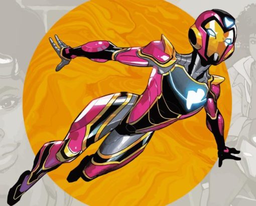 Ironheart Character Diamond Painting