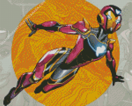 Ironheart Character Diamond Painting