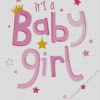 Its a Baby Girl Art Diamond Painting