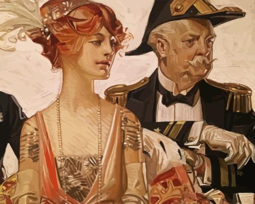 JC Leyendecker Art Diamond Painting