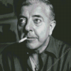 Jacques Prevert With Cigarette Diamond Painting