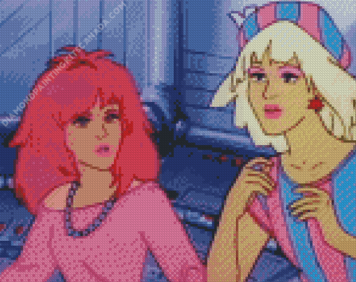 Jem And The Holograms Animation Diamond Painting