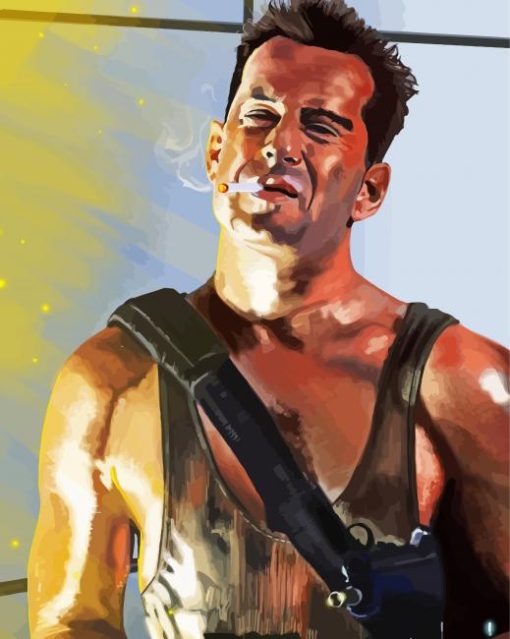 John McClane Art Diamond Painting